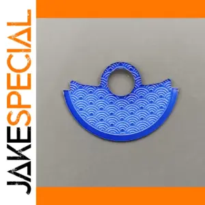 Wave Pattern Decorative Rotor Plate for Watches