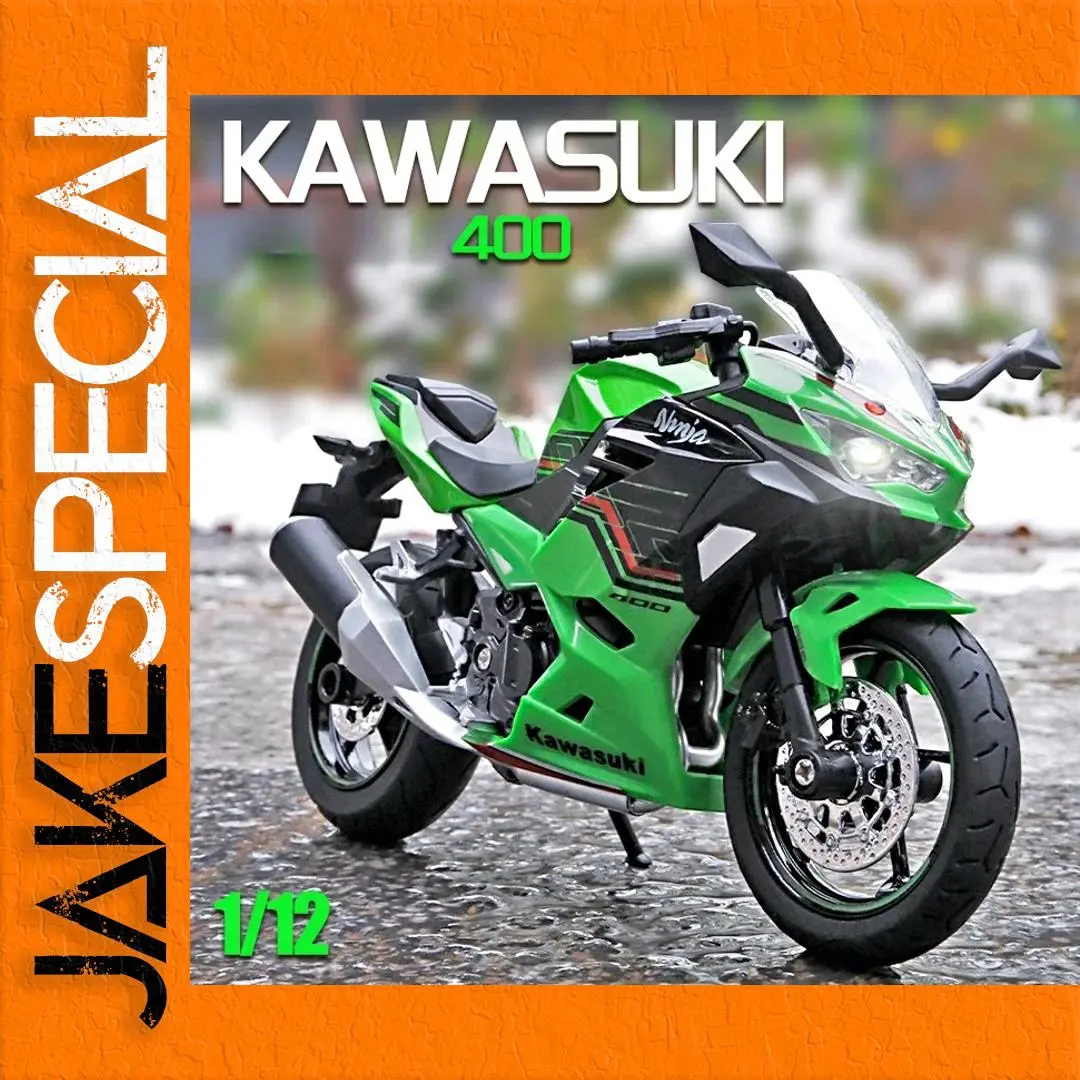 Kawasaki Ninja 400 1:12 Scale Model Motorcycle 1 Kawasaki Ninja 400 1:12 Scale Model Motorcycle