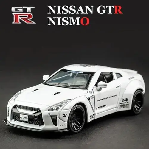 1:32 Nissan GT-R R35 Metallic Blue Diecast Model 11 1:32 Nissan GT-R R35 Metallic Blue Diecast Model - Image 11