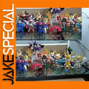 Three Kingdoms SD Anime Figure Set - 40 Pieces