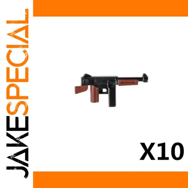 Miniature MP40 Toy Gun Set of 10