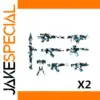 Military Camouflage Weapon Minifigure Accessories