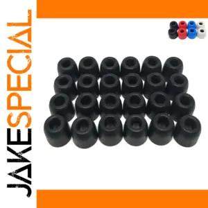 12 Pairs Memory Foam Eartips for Headphones