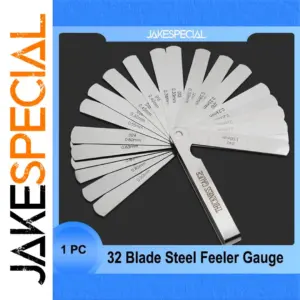 32 Blade Steel Feeler Gauge for Precise Measurements