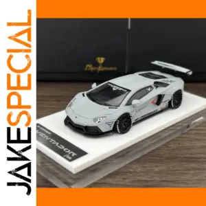 Onemodel 1:64 Light Gray Lamborghini Aventador