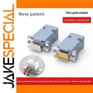 DB9 RS232 Male Female D-SUB Connectors Set