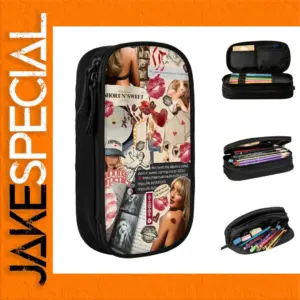 Sabrina Carpenter Vibrant Leather Pencil Case