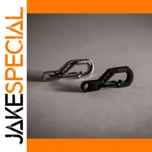 Stainless Steel Python Clip Keychain Accessory