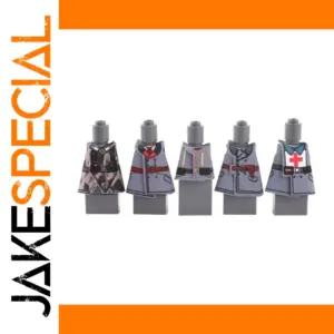 WWII Soldier Building Block Figure Set