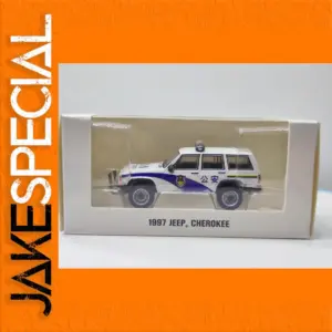 1997 Jeep Cherokee Police Car Diecast Model