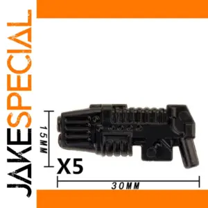 Futuristic Toy Weapon Accessory for Minifigures X5
