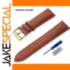 Genuine Leather Watch Band for Various Sizes