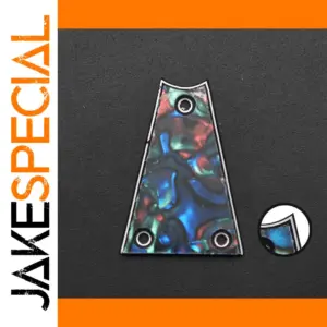 Iridescent Triangle Guitar Truss Rod Cover 42.5mm