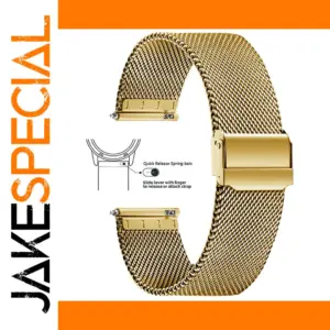 Milan Stainless Steel Mesh Watch Band 19 cm