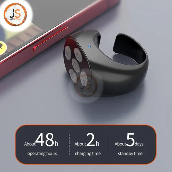 Wireless Bluetooth Selfie Controller Ring - Image 5