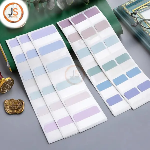 Self-Adhesive Sticky Notes Set in Pastel Colors - Image 5