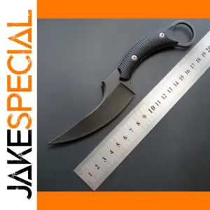 D2 Steel Outdoor Fixed Blade Hunting Knife