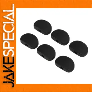 Ebony Guitar Tuning Peg Button Set of 6