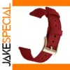 SAMCO Canvas Quick Release Watch Band Wine Red