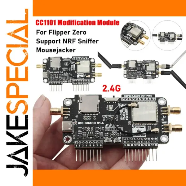 Flipper Zero 3-in-1 Expansion Board CC1101 Module