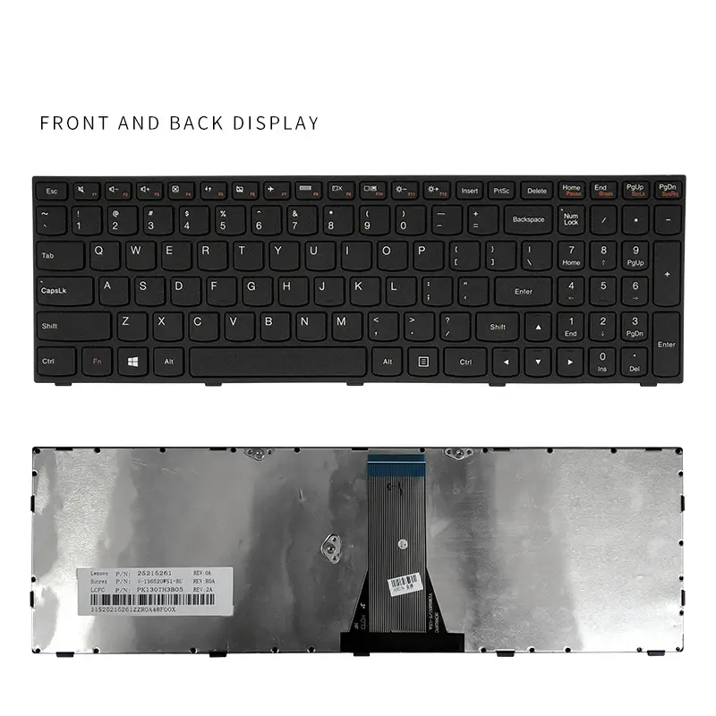 Lenovo Laptop Keyboards Set in Silver and Gray 3 Lenovo Laptop Keyboards Set in Silver and Gray - Image 3