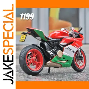 1199 Panigale R 1:9 Scale Model Motorcycle