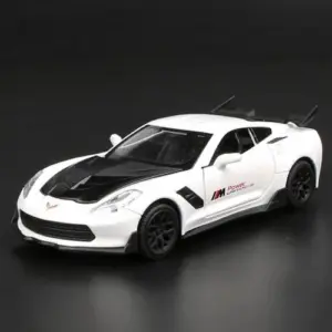 1:32 Scale Green Corvette Z06 Diecast Model 19 ab1b8f19024f4fbcb3807055 upscaled