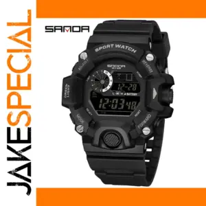 SANDA 326 Digital Sports Watch with LED Display
