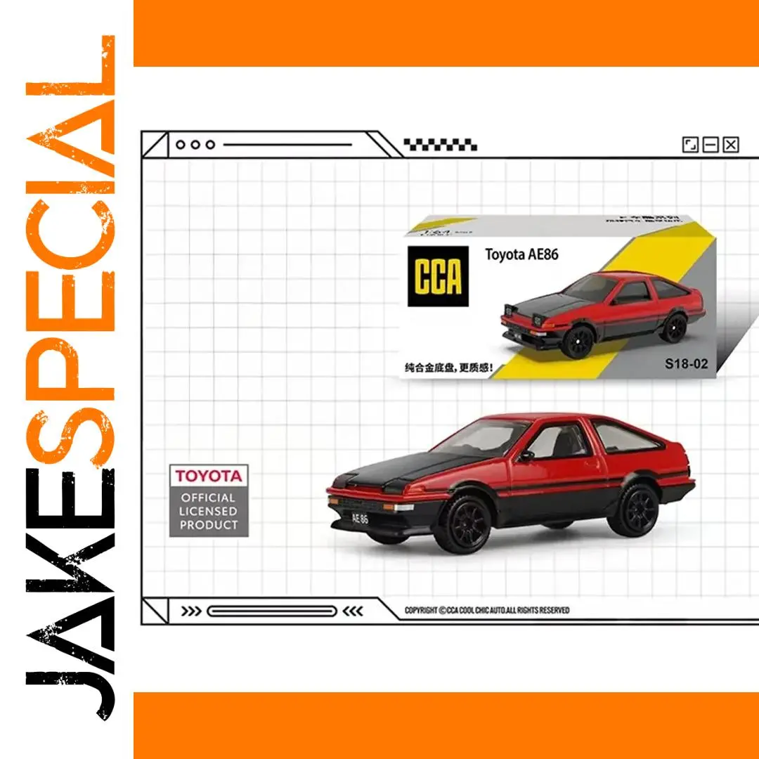 CCA 1:64 Diecast Toyota AE86 Model Car 1 CCA 1:64 Diecast Toyota AE86 Model Car