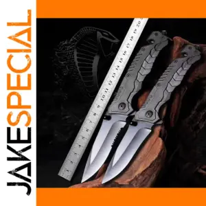 Folding Tactical Knife for Camping and Fishing