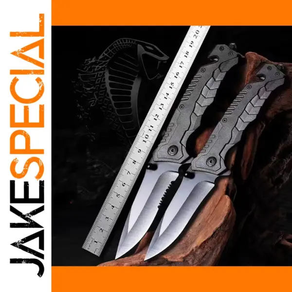 Folding Tactical Knife for Camping and Fishing