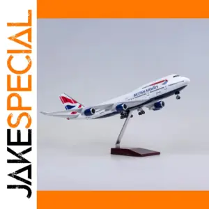 47CM British Airways B747 Diecast Model Aircraft
