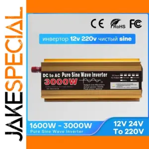 12V to 220V Pure Sine Wave Inverter 1600W-3000W