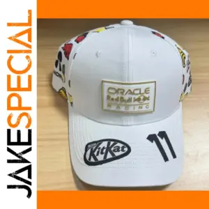 Red Bull Racing Baseball Cap in White