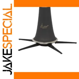 Portable Black Clarinet Stand with Five Feet