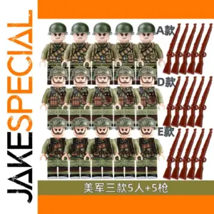 World War II Military Soldier Figure Collection