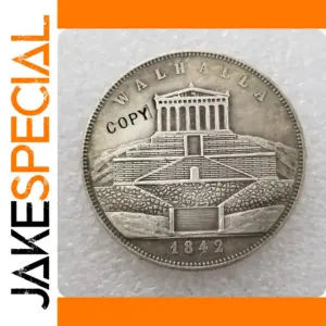 1842 Walhalla Coin Replica Antique Collectible