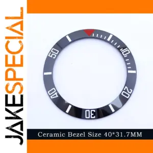 40mm Blue-Green Ceramic Bezel for GMT Watches