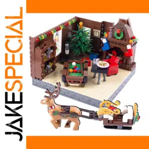 Cozy Indoor Scene Miniature Set with Accessories