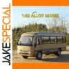 1:32 Scale Metallic Gold Toyota Coaster Bus Model