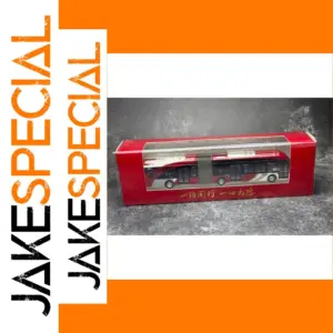 1:64 Beijing Articulated Bus Alloy Model
