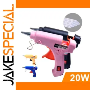20W Hot Melt Glue Gun with 10-30 Glue Sticks