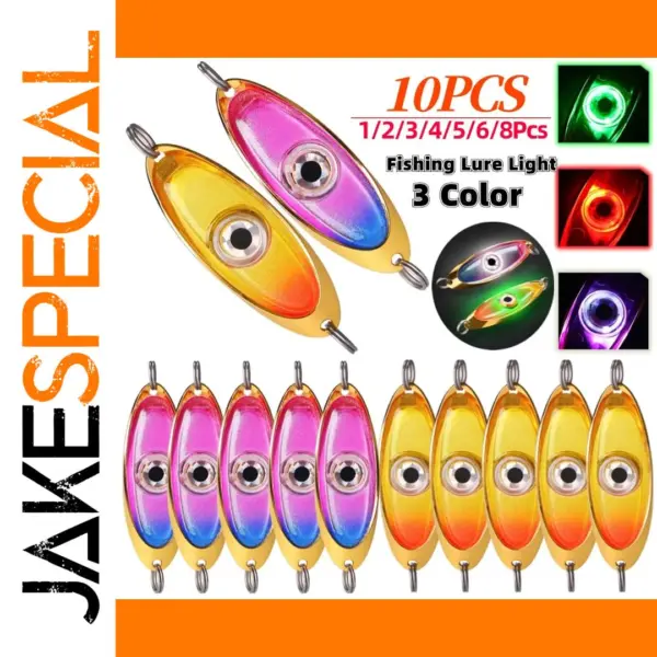 Mini Fishing Lure Light with Color-Changing LEDs