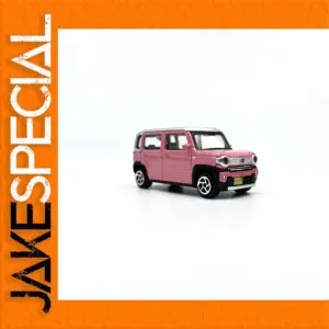 1:64 Alloy Car Model in Pink and Silver