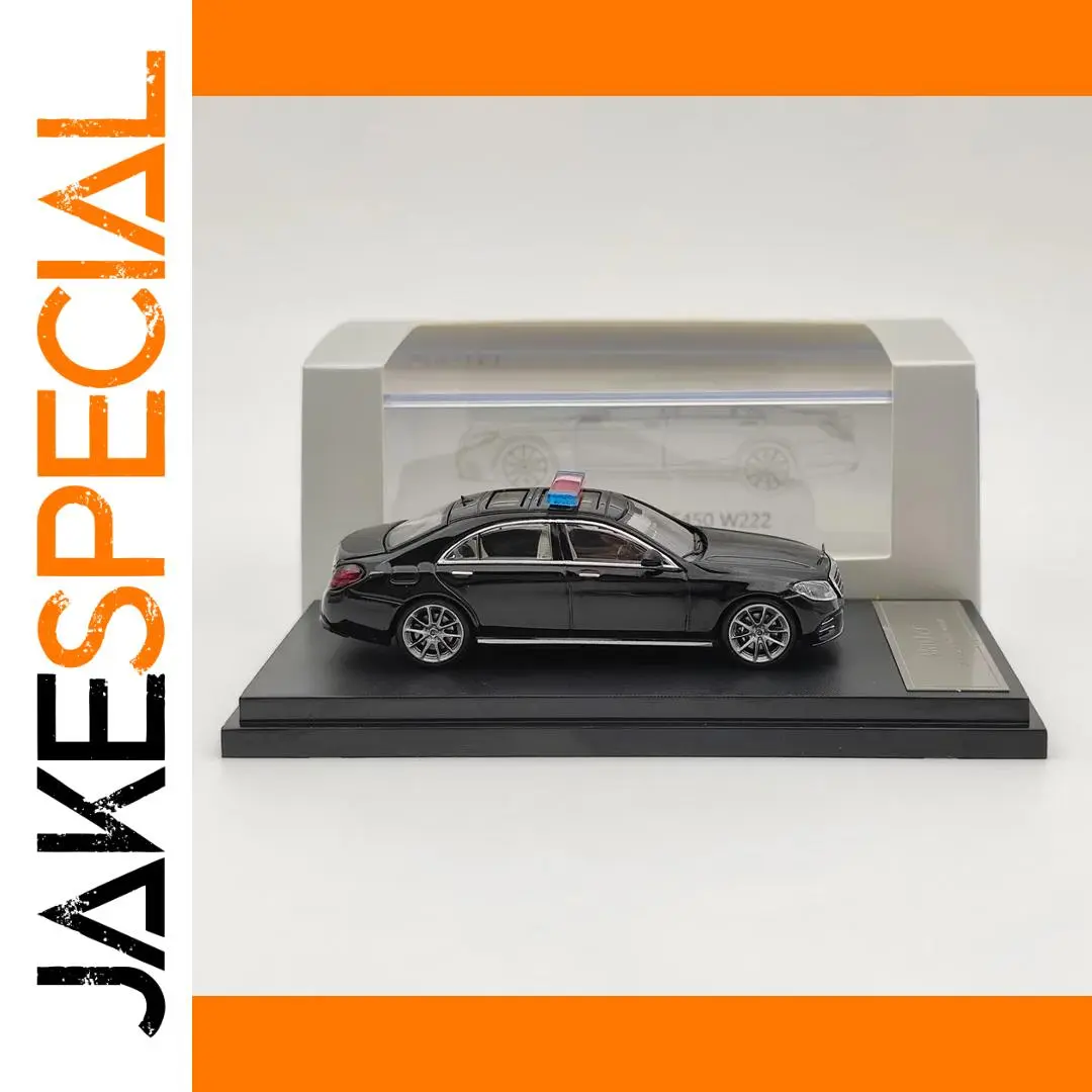 1:64 Scale S450 W222 Police Car Diecast Model 1 1:64 Scale S450 W222 Police Car Diecast Model