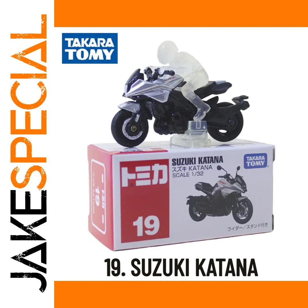 Takara Tomy 1:32 Suzuki Katana Model Motorcycle 1 Takara Tomy 1:32 Suzuki Katana Model Motorcycle