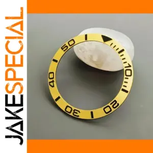 Yellow 38mm Aluminum Bezel Insert for SKX007