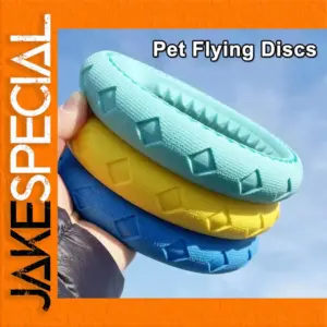 TPR Flying Discs for Dogs - 17 cm Diameter