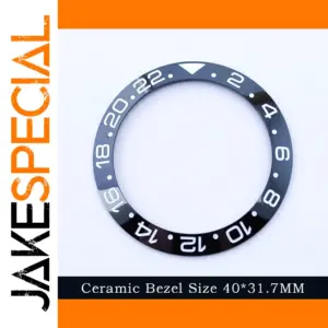 Luminous Blue-Green Ceramic Bezel for GMT Watches