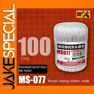 MS-077 Double-End Cotton Swab Tool Pack